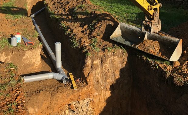 Travaux d'assainissement