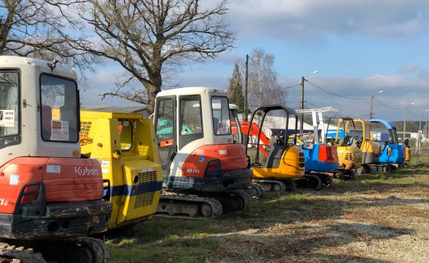Vente d'engins travaux publics