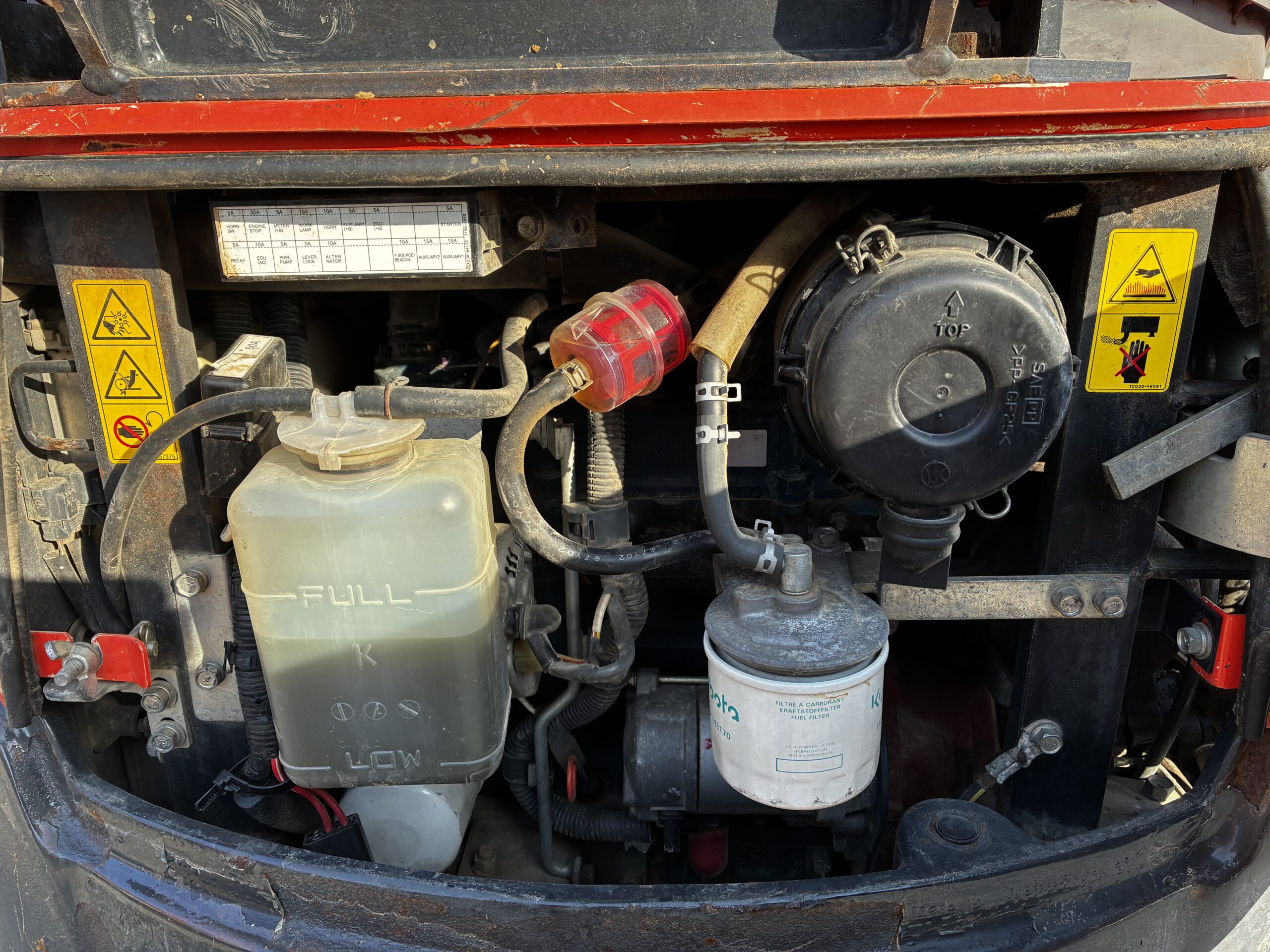 Mini pelle KUBOTA U17-3 (E132) – Image 8